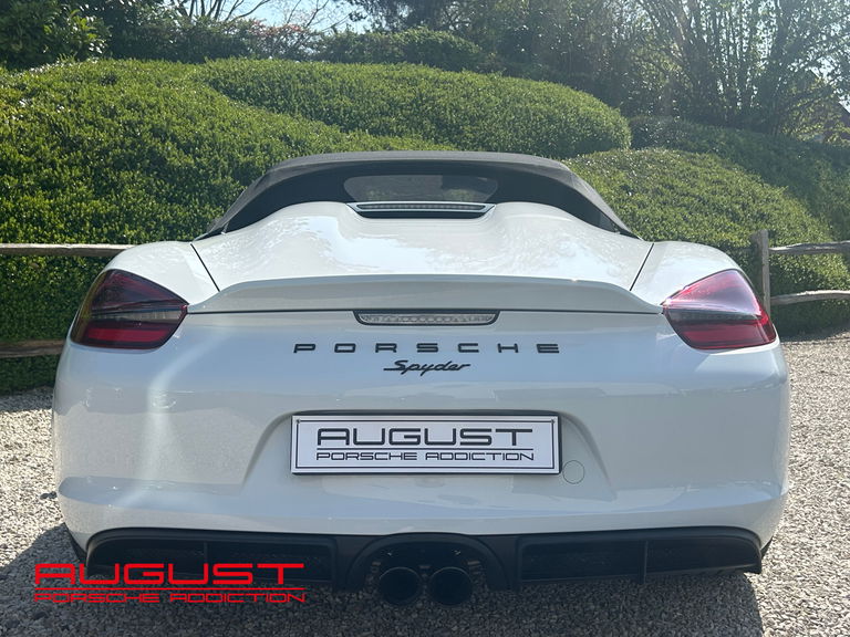 Porsche 981 Boxster Spyder