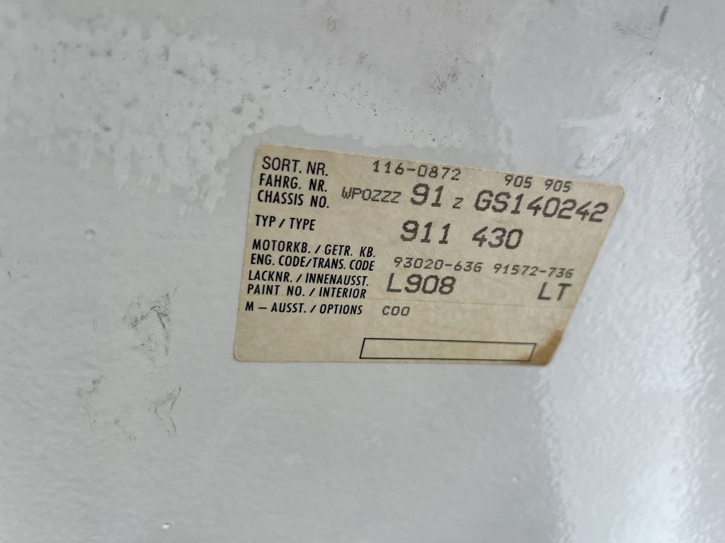 Porsche 911 Carrera 3.2