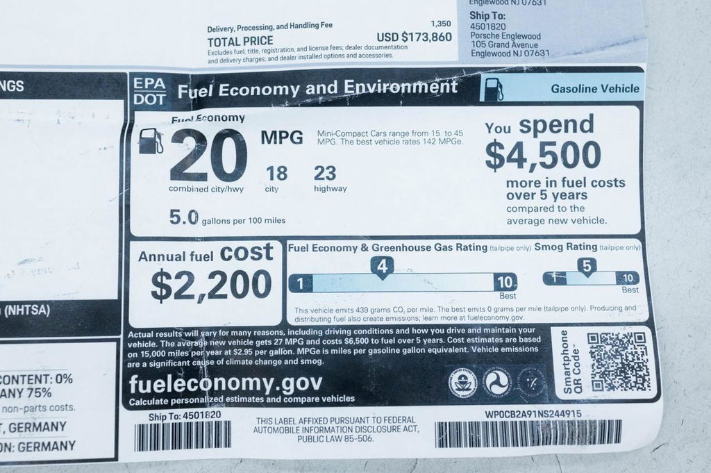 Porsche 992 Carrera 4S