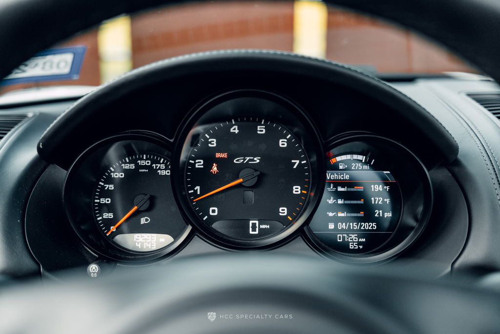 Porsche 981 Boxster GTS