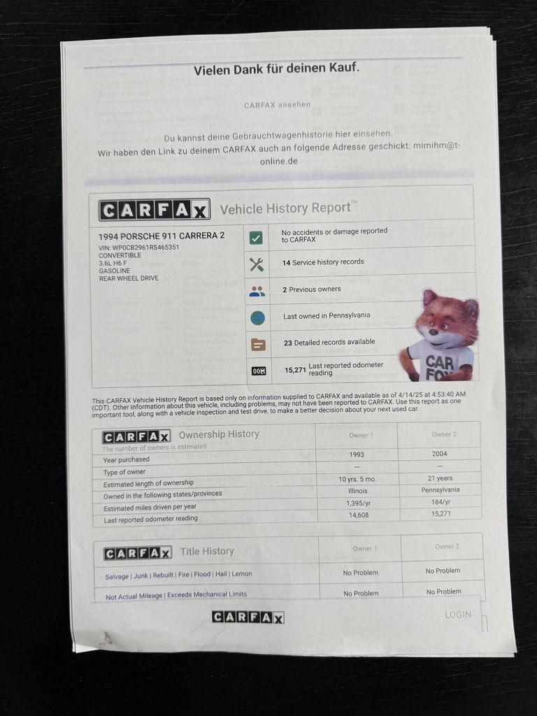 Porsche 964 Carrera 2 Speedster