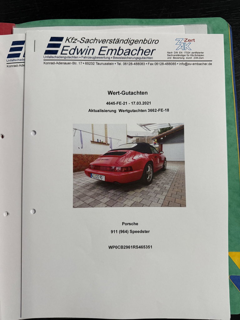 Porsche 964 Carrera 2 Speedster