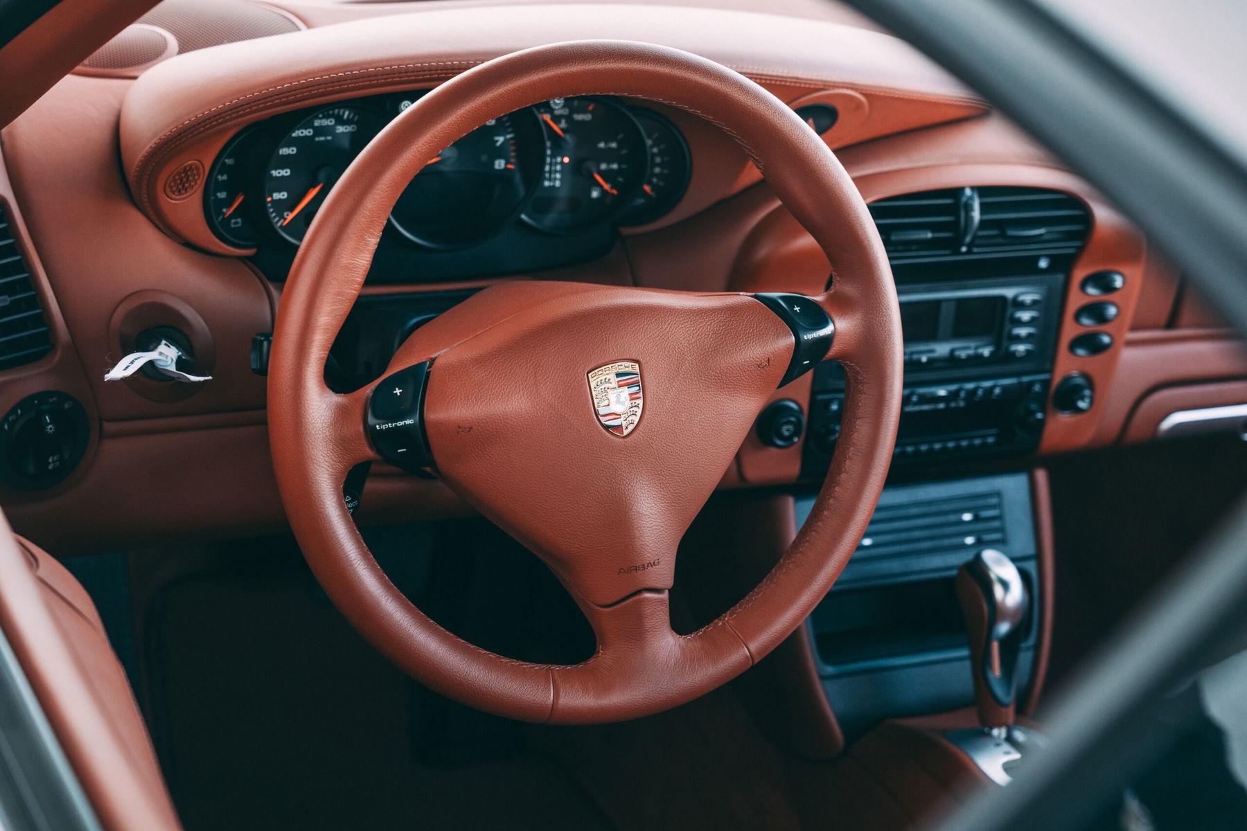 Porsche 996 Carrera 4S Interior Boxster Red
