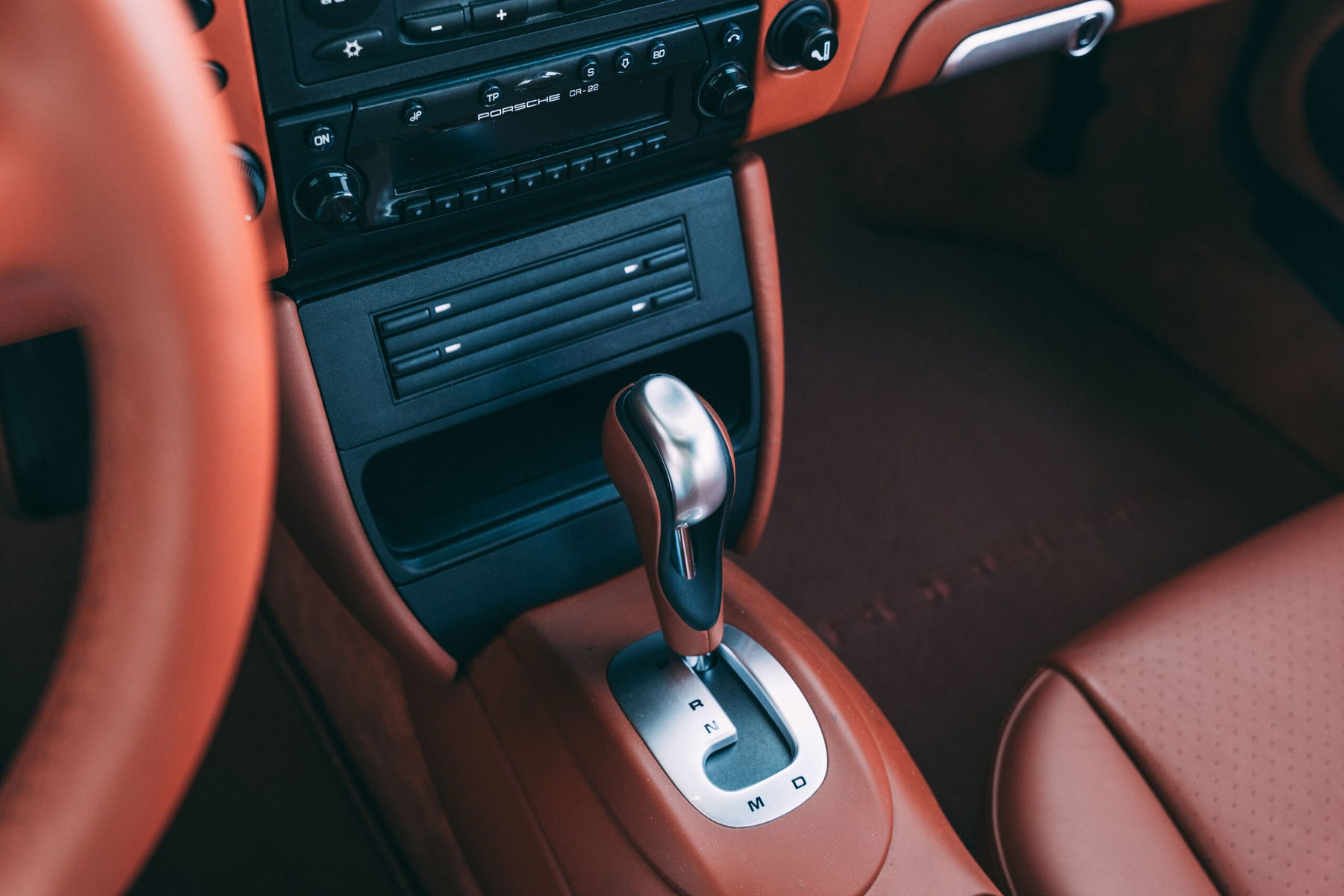 Porsche 996 Carrera 4S Interior Boxster Red