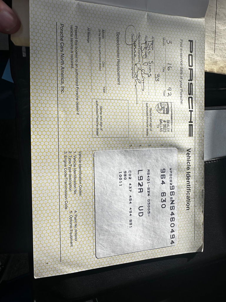 Porsche 964 Carrera 2