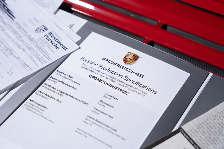 Porsche 964 Carrera RS America