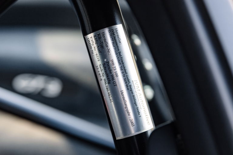 Porsche 996 GT3 Clubsport