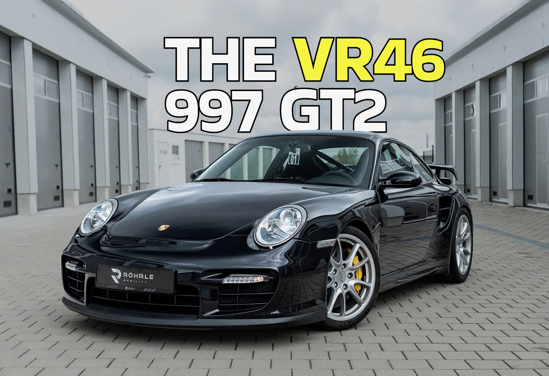 Ehemaliger Porsche 997 GT2 von Valentino Rossi steht zum Verkauf!