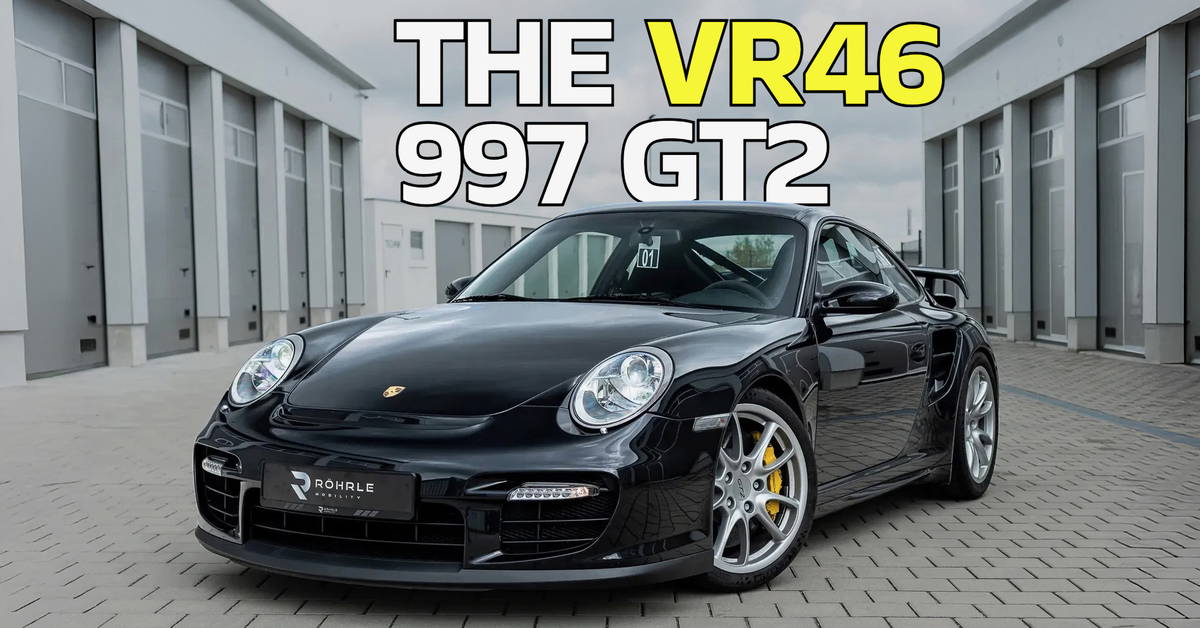 Here's your chance to buy Valentino Rossi's former 997 GT2