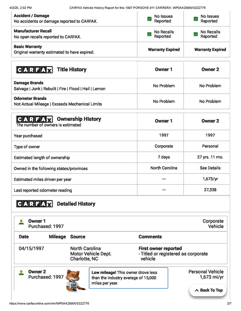 Porsche 993 Carrera S