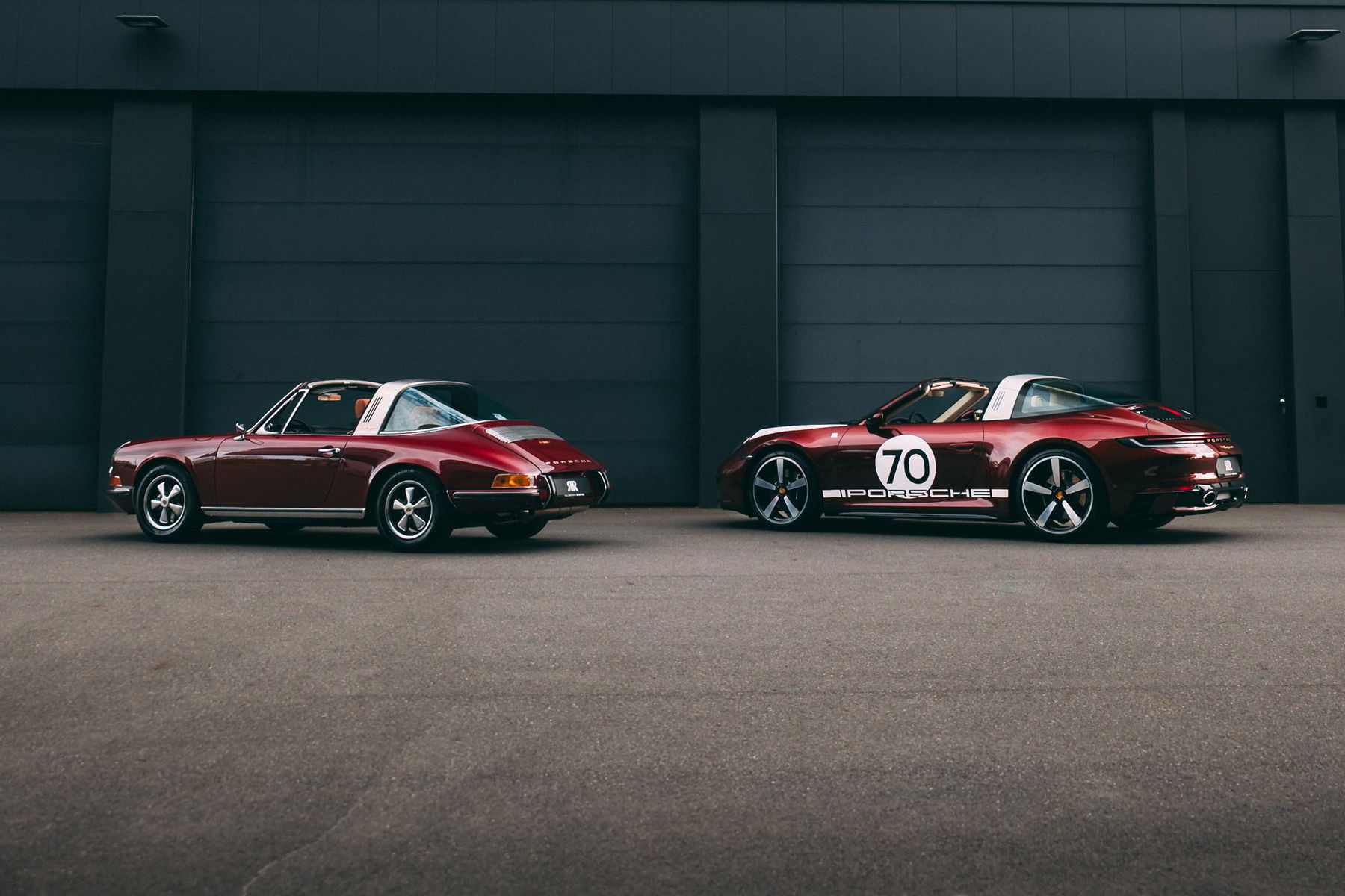 Porsche 911 Targa old and new