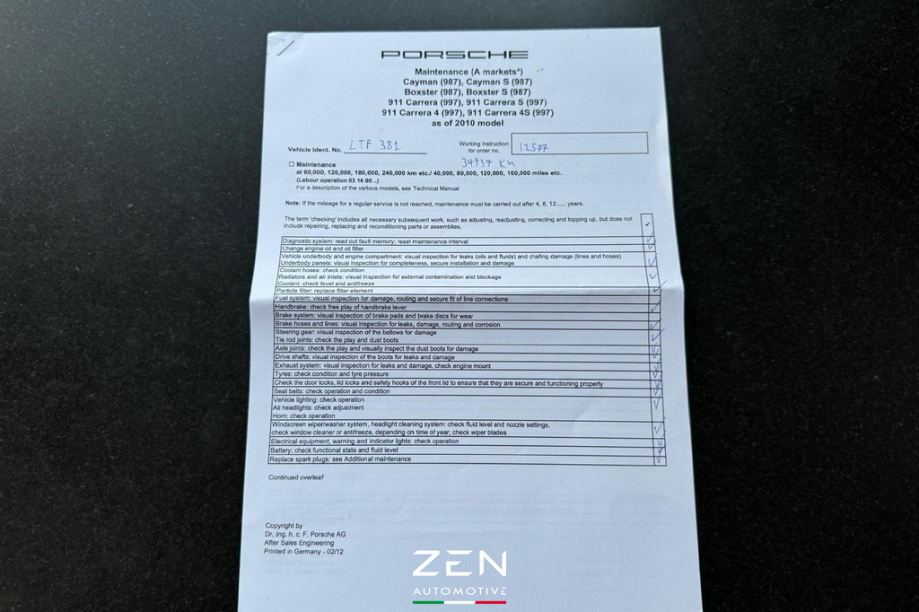 Porsche 997.2 Carrera GTS