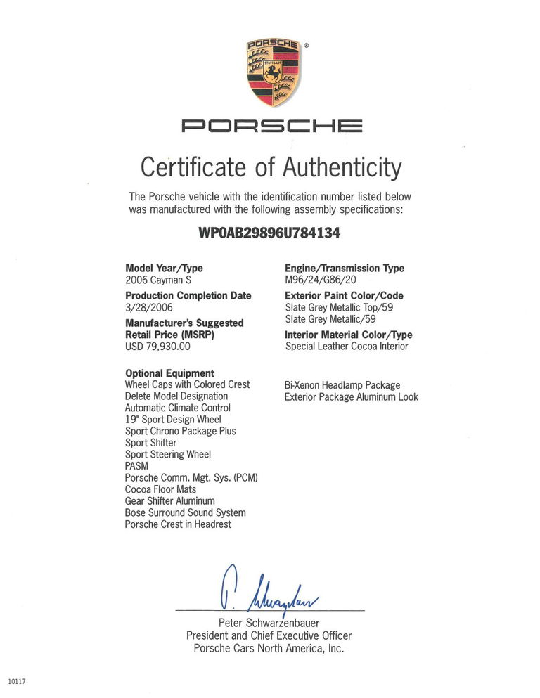 Porsche 987 Cayman S