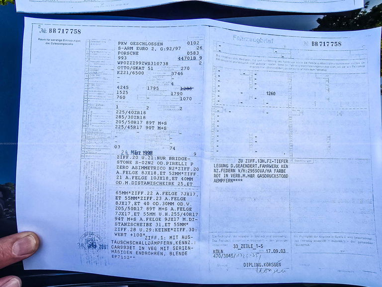 Porsche 993 Carrera 4S