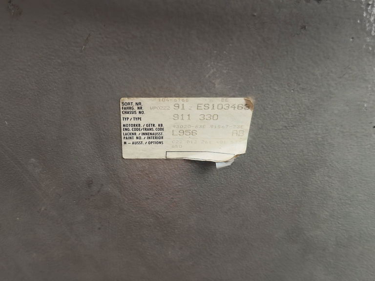 Porsche 911 Carrera 3.2