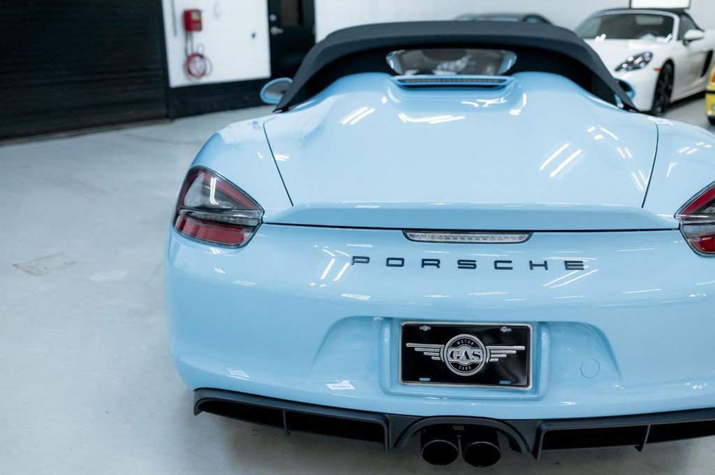 Porsche 981 Boxster Spyder