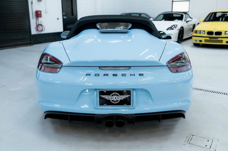 Porsche 981 Boxster Spyder