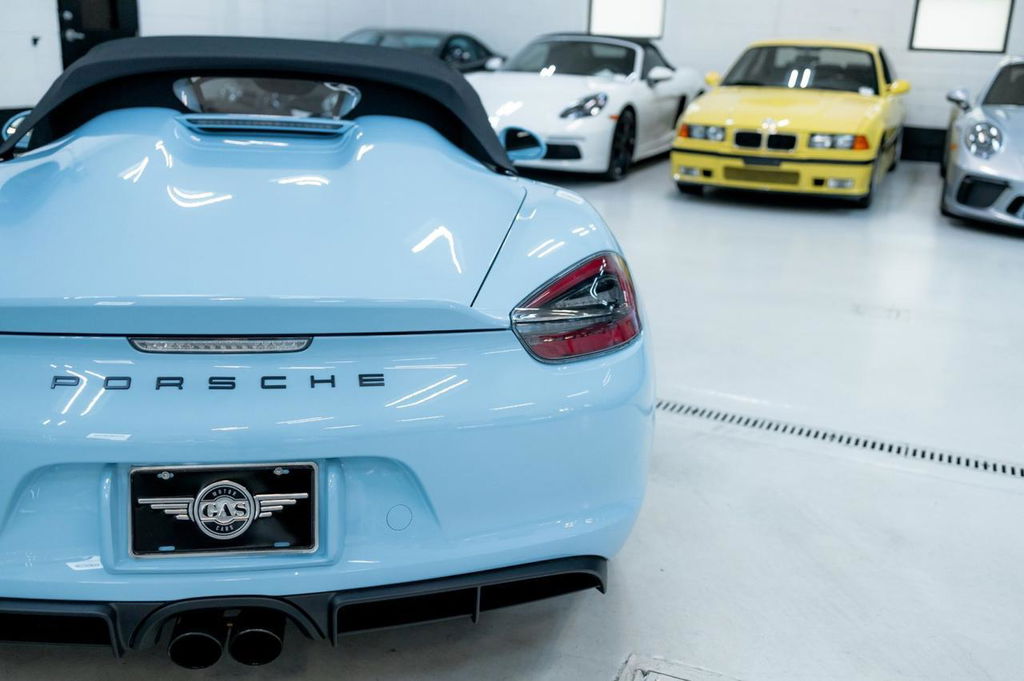 Porsche 981 Boxster Spyder