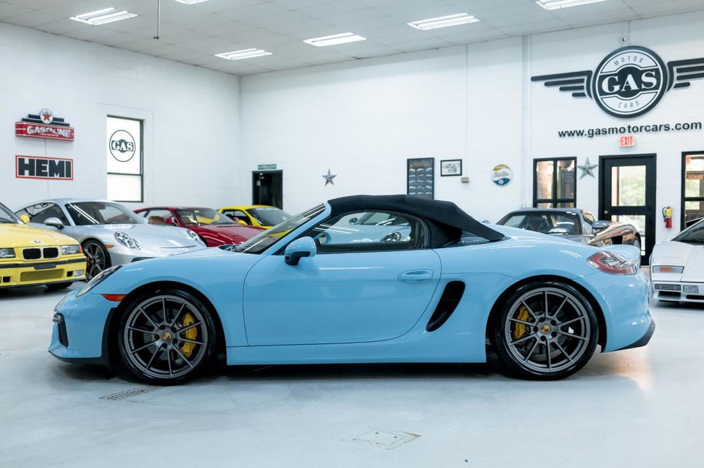 Porsche 981 Boxster Spyder