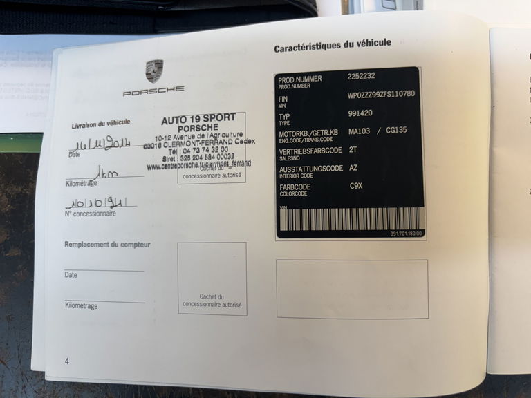 Porsche 991 Carrera 4S