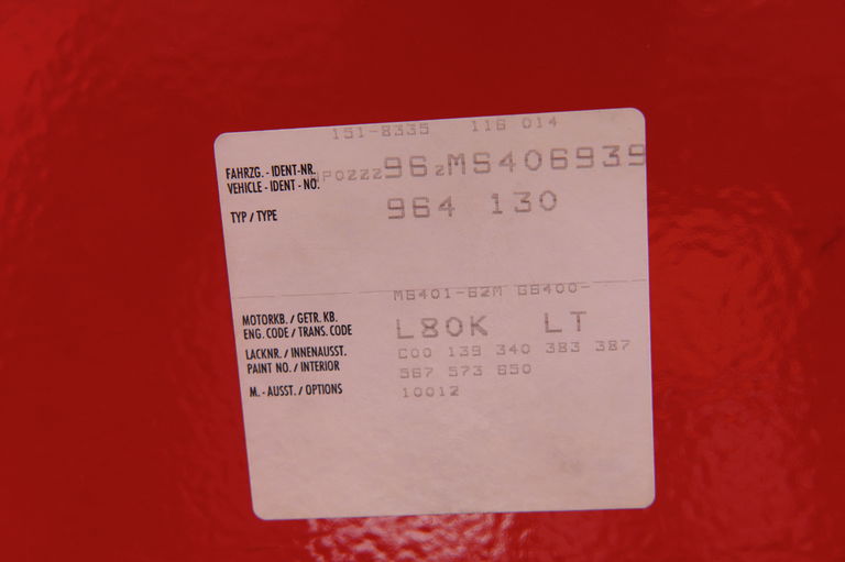 Porsche 964 Carrera 4