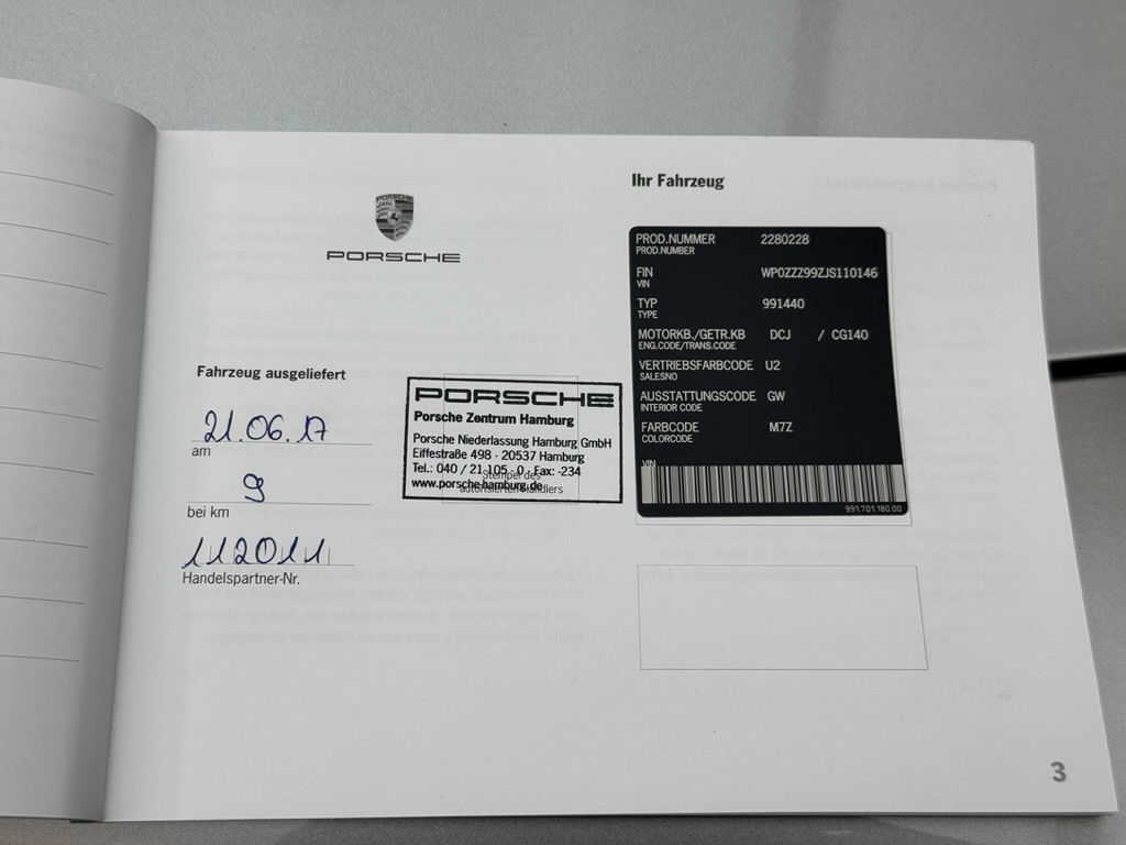 Porsche 991.2 Carrera 4 GTS