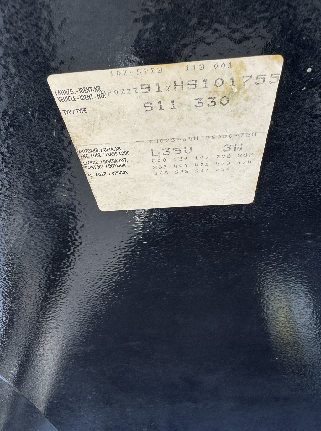 Porsche 911 Carrera 3.2