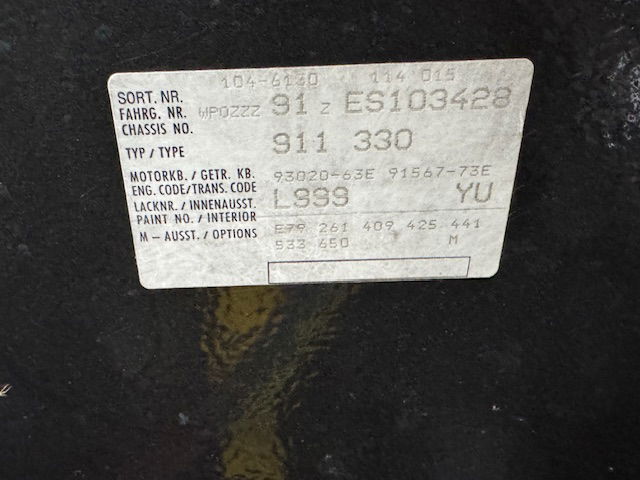 Porsche 911 Carrera 3.2