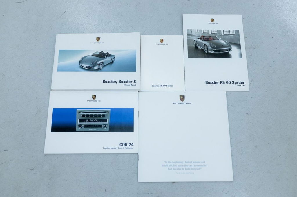 Porsche 987 Boxster RS 60 Spyder