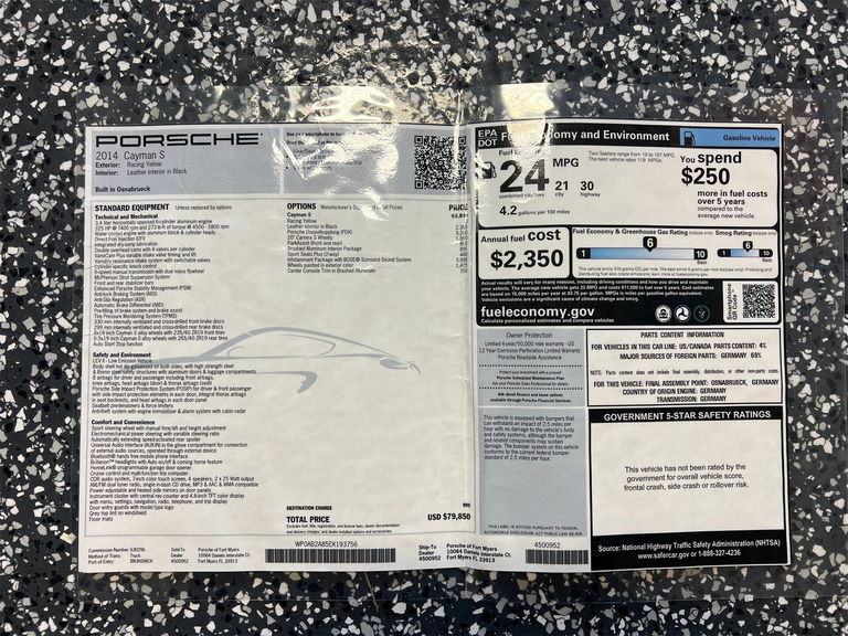 Porsche 981 Cayman S