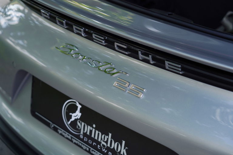 Porsche 718 Boxster 25 Years