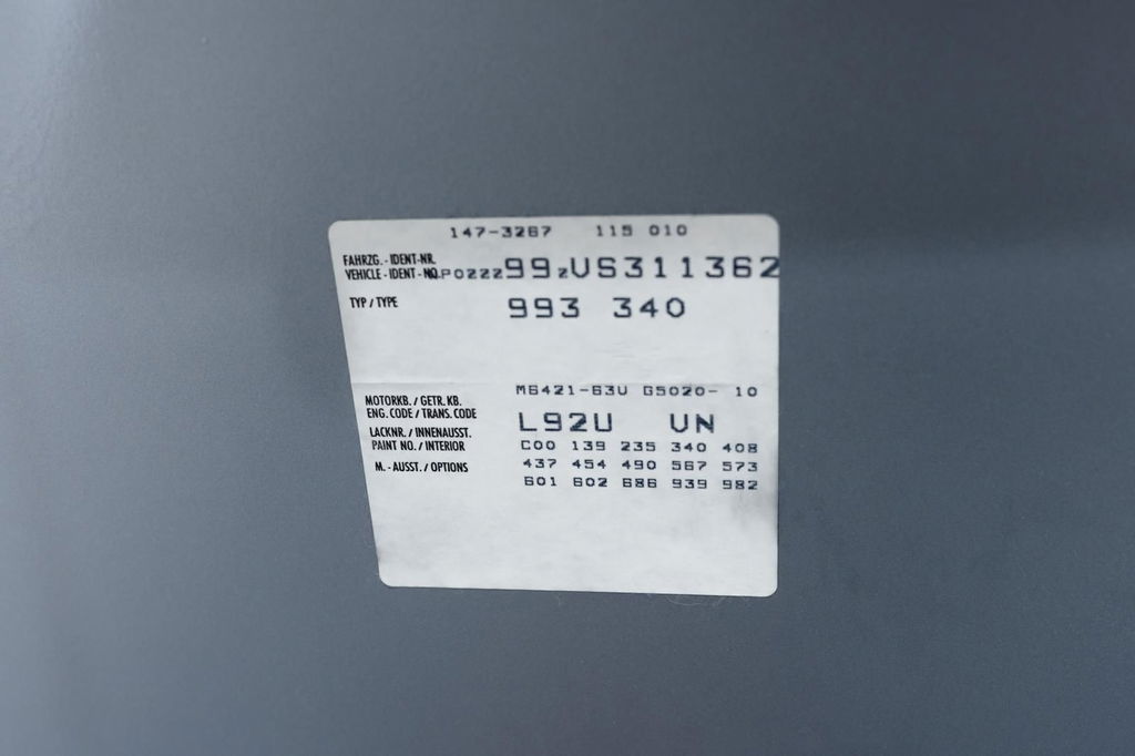 Porsche 993 Carrera S