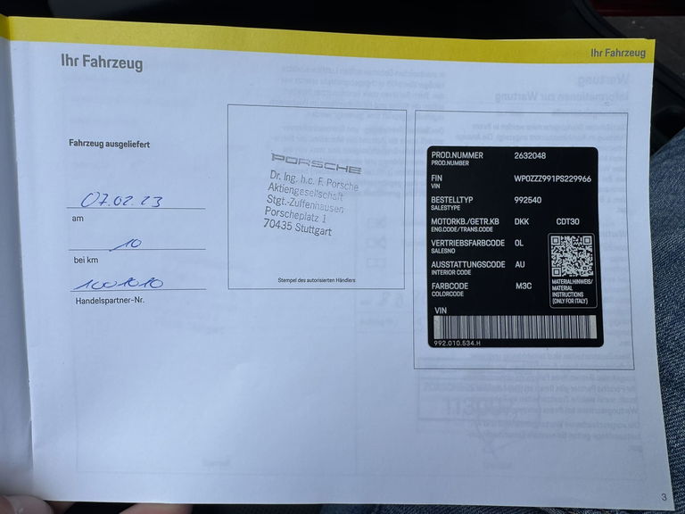 Porsche 992 Targa 4 GTS