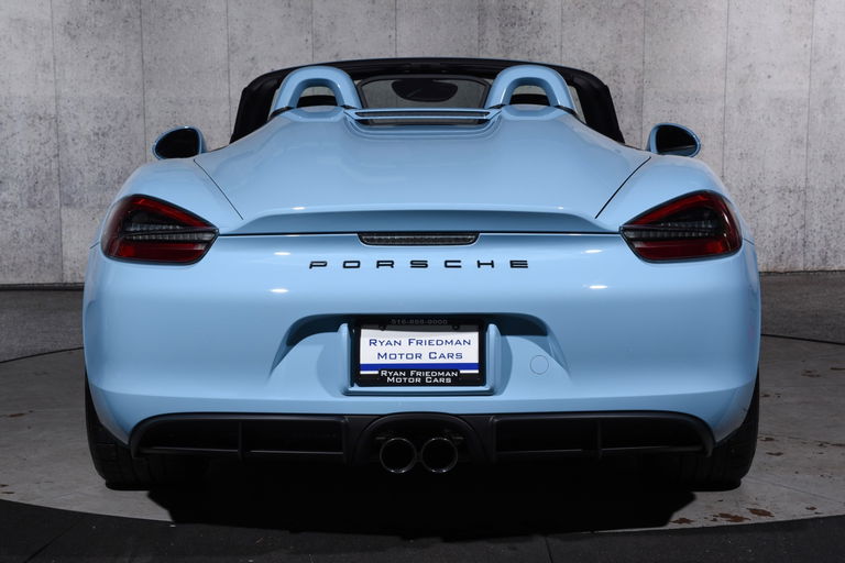 Porsche 981 Boxster Spyder