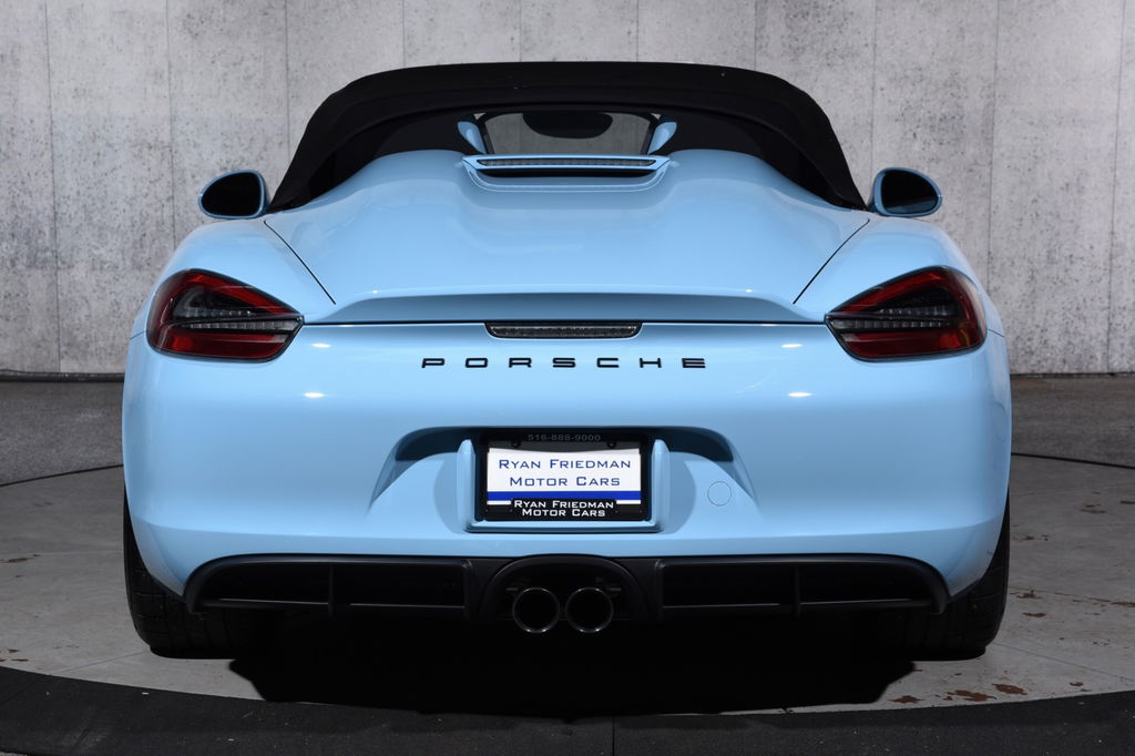 Porsche 981 Boxster Spyder