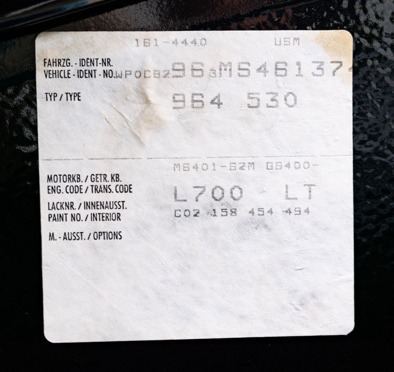 Porsche 964 Carrera 4