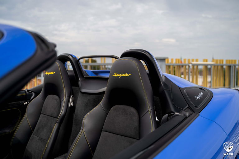 Porsche 981 Boxster Spyder