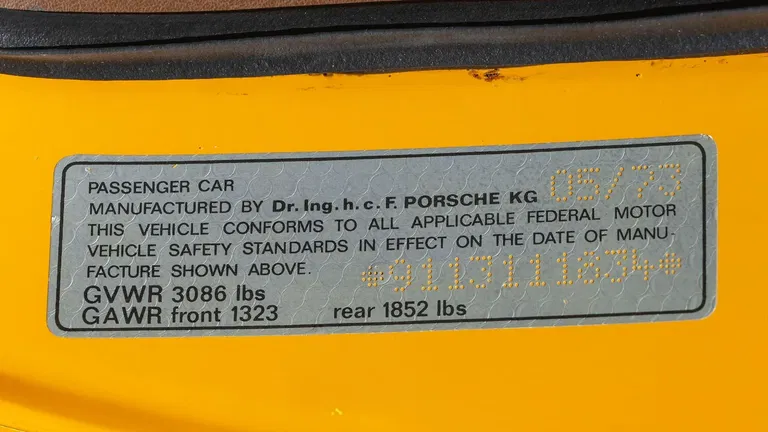 Porsche 911 T (US)