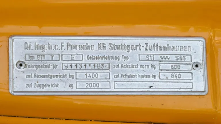 Porsche 911 T (US)