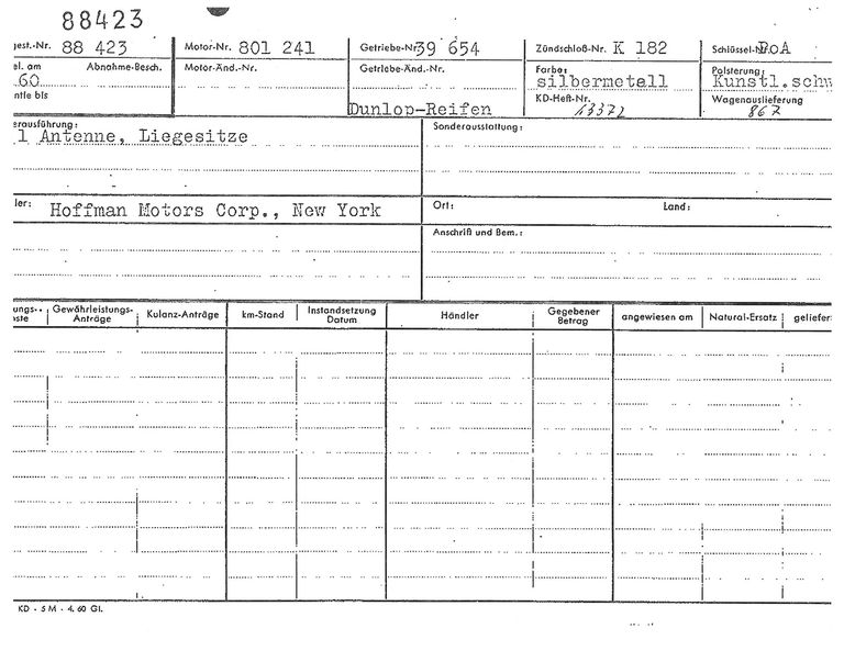 Porsche 356 B 1600 Super 90 Roadster