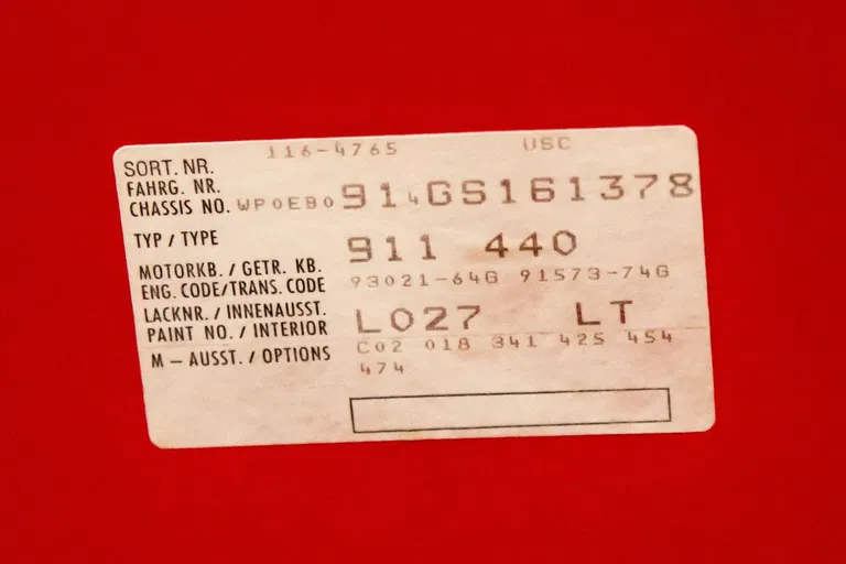 Porsche 911 Carrera 3.2