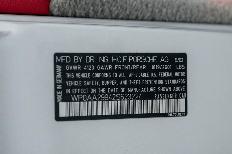 Porsche 996 Carrera 4S