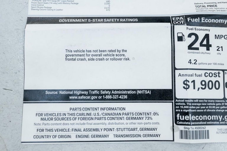 Porsche 991.2 Targa 4S