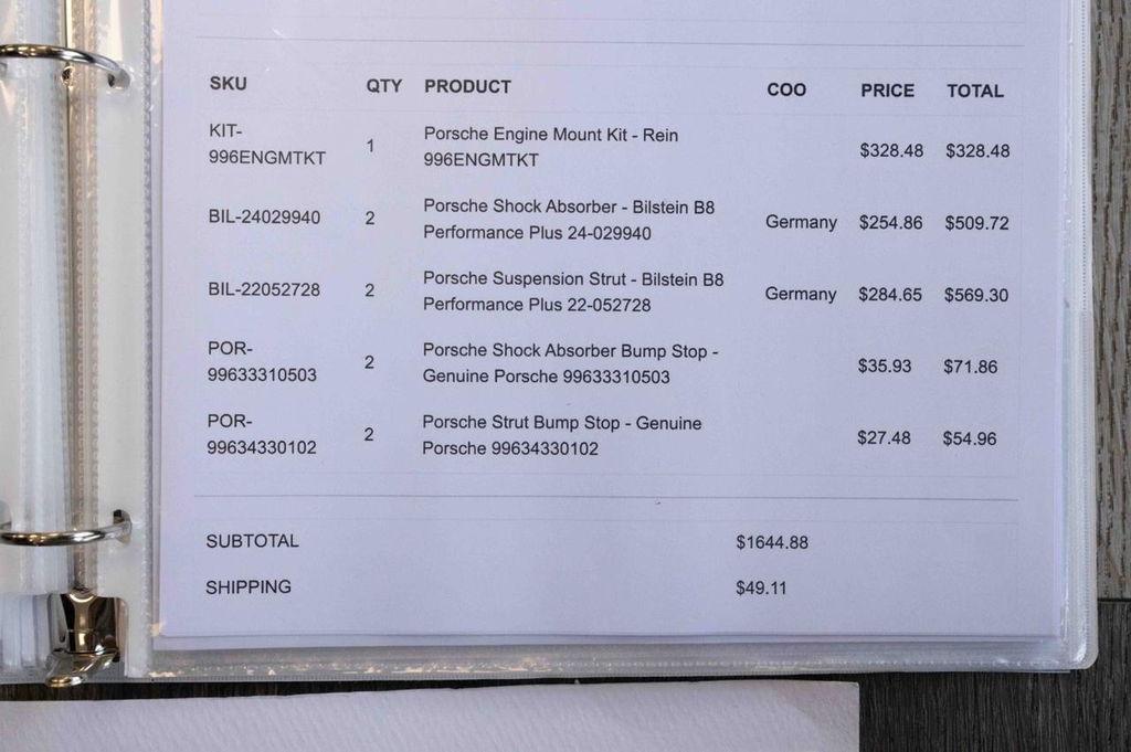 Porsche 996 Carrera 4S