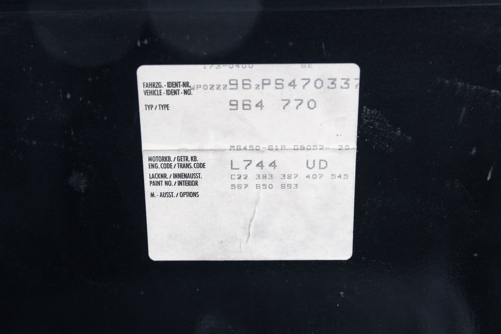 Porsche 964 Turbo 3.6