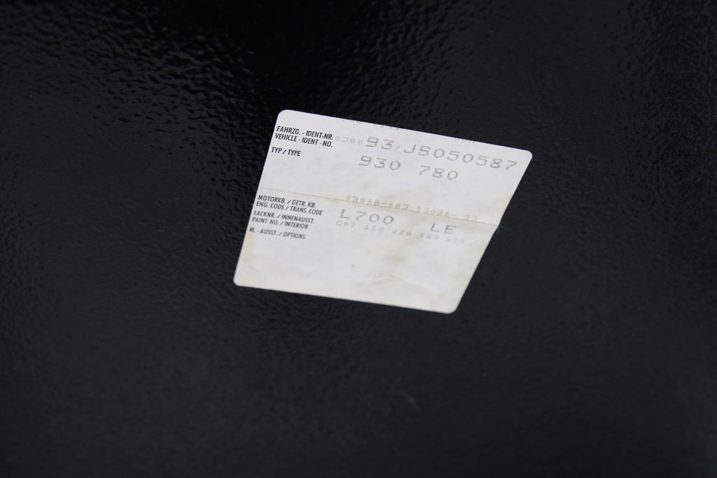 Porsche 911 Turbo 3.3 (US)