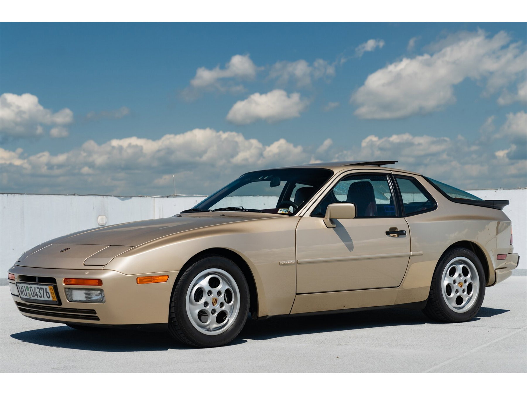 No.944 Prince 2枚フレアのリッチスコート☆ベージュ☆LL☆ Porsche 944 S2 Coupé 1989 - elferspot.com - Marketplace for