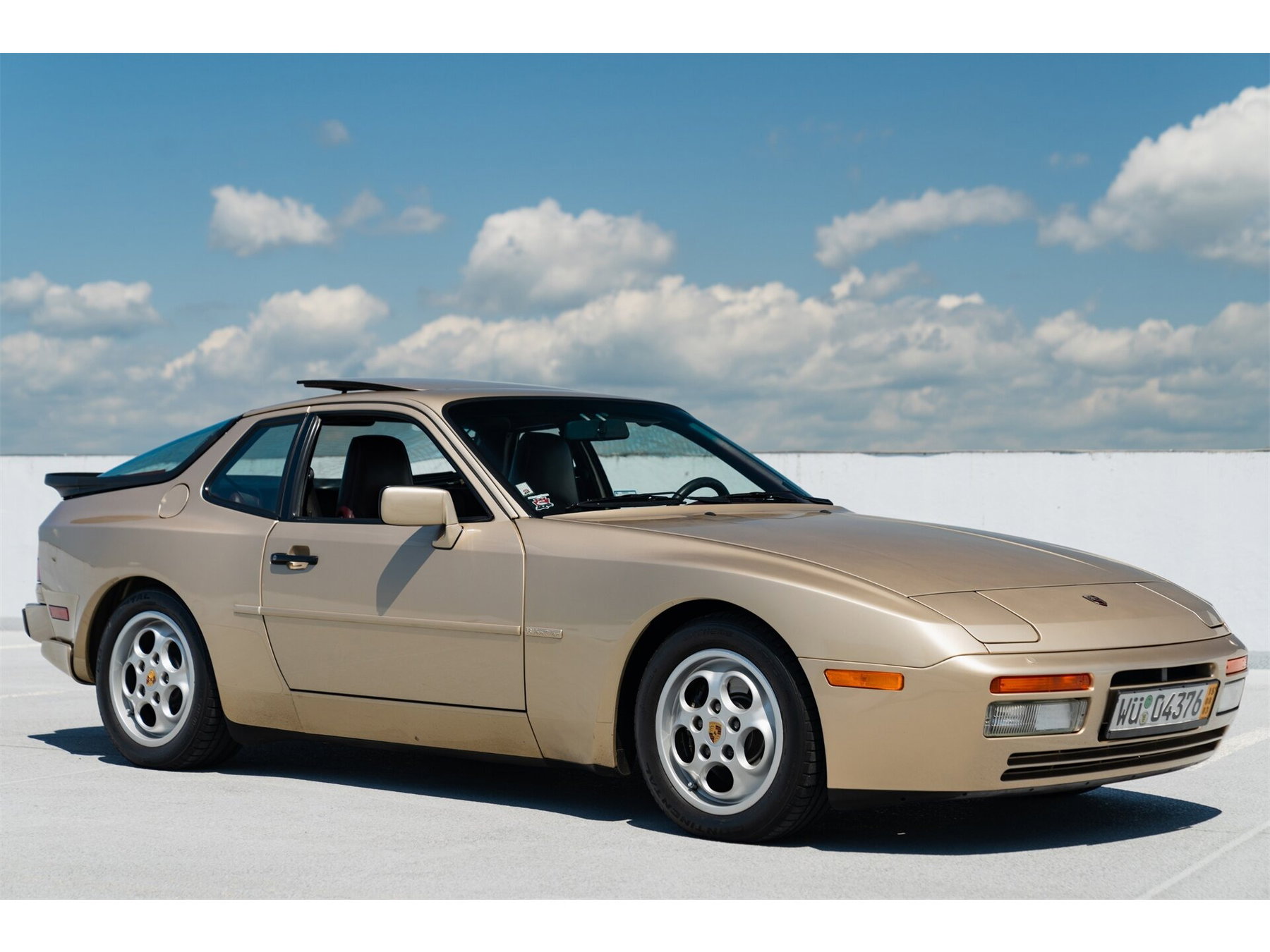 No.944 Prince 2枚フレアのリッチスコート☆ベージュ☆LL☆ Porsche 944 S2 Coupé 1989 - elferspot.com - Marketplace for