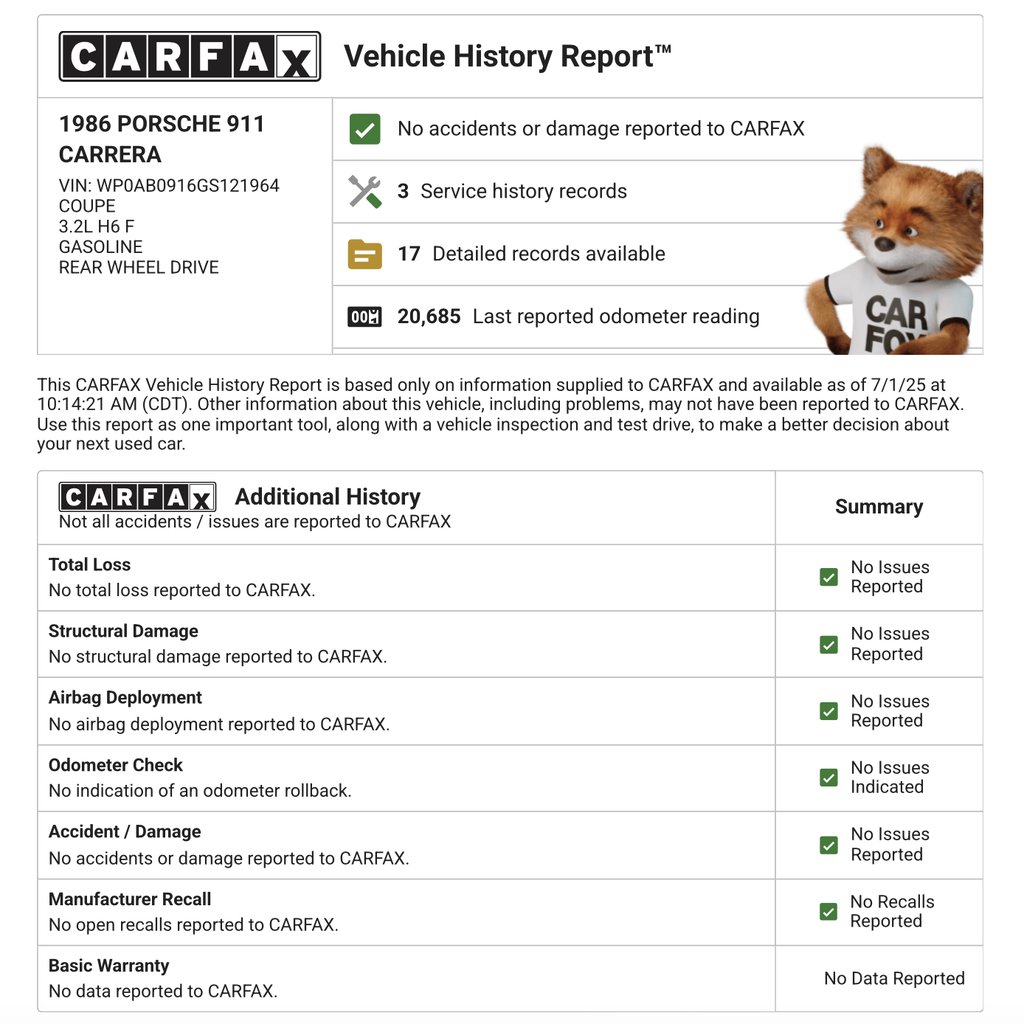 Porsche 911 Carrera 3.2