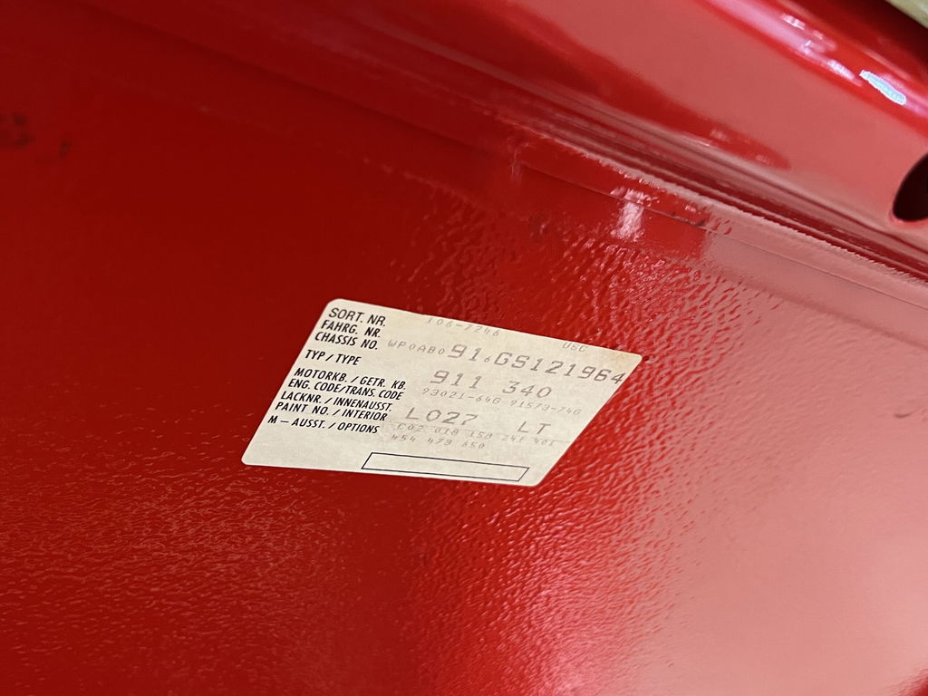 Porsche 911 Carrera 3.2